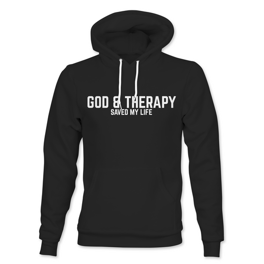 God and Therapy Unisex Hoodie